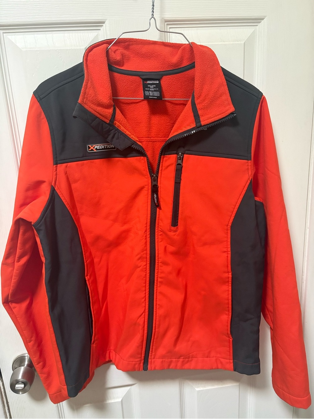 Kids' Red & Black Utility Softshell Jacket